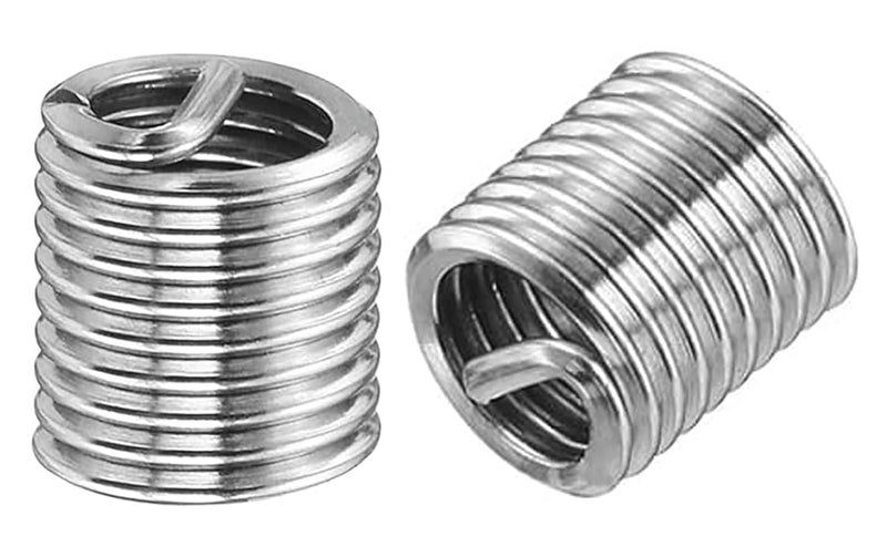 NACX M4 x 0.7mm x 2D Helicoil Type Screw, 304 Stainless Steel Wire Thread Inserts, Helical Coiled Wire Threaded Sleeve, 170Pcs - Image 1